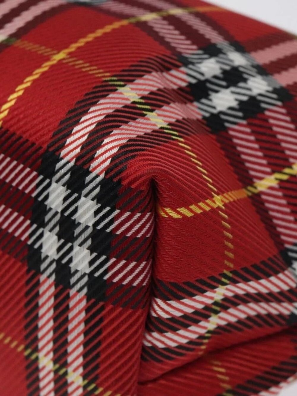 BURBERRY Nova Check Hand Bag Nylon Red Auth 118031 - Picture 9 of 16